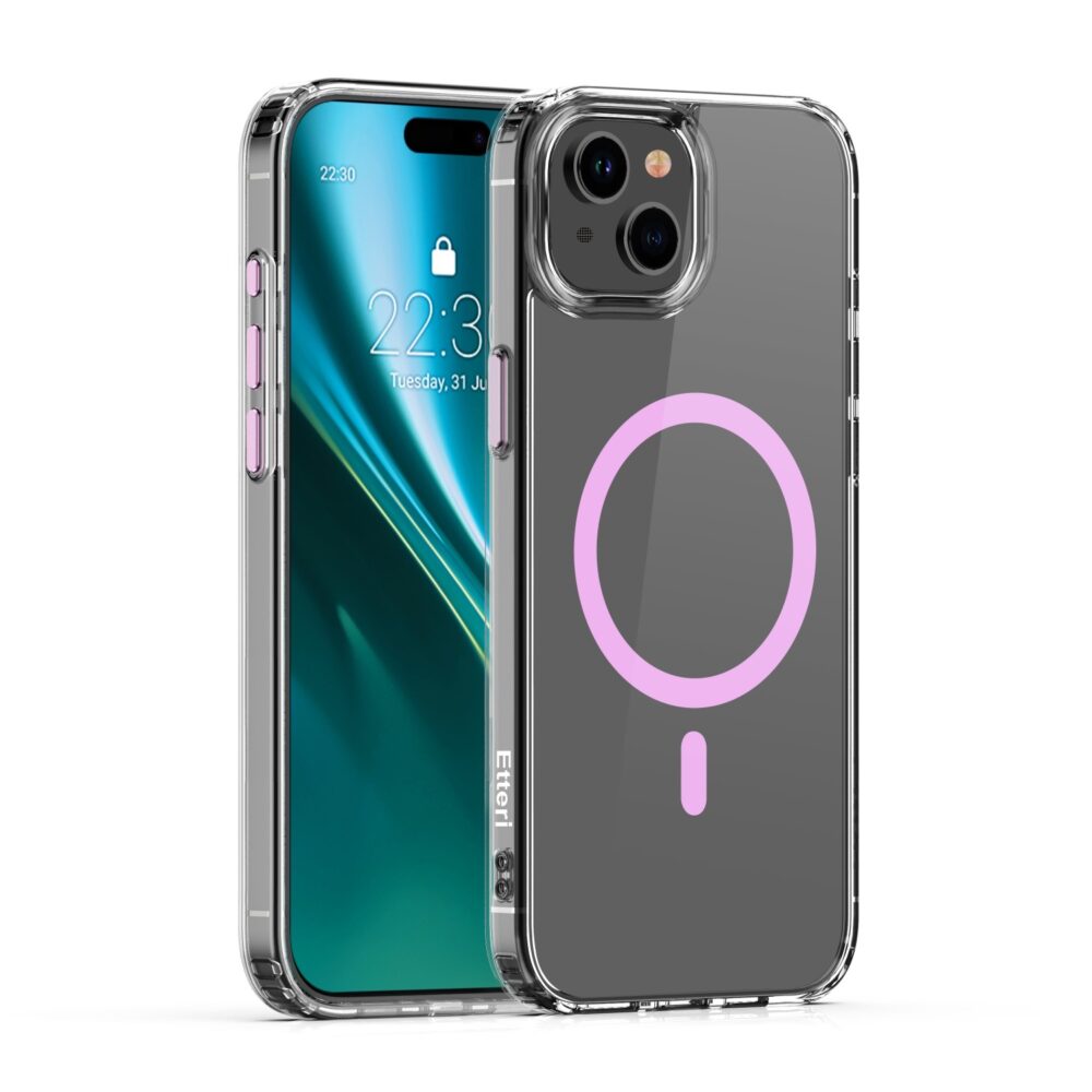 441628_oryg Etteri Color Mag case for iPhone 14 6,1" pink