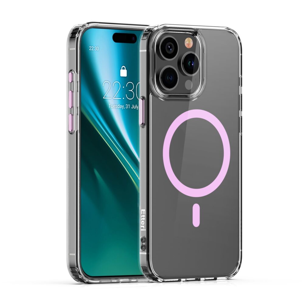 441765_oryg Etteri Color Mag case for iPhone 15 Pro Max 6,7" pink
