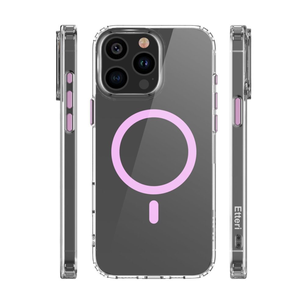 441768_oryg Etteri Color Mag case for iPhone 15 Pro Max 6,7" pink