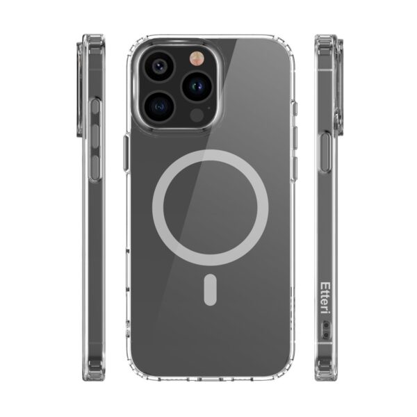 Etteri Color Mag case for iPhone 15 Pro Max 6,7" grey
