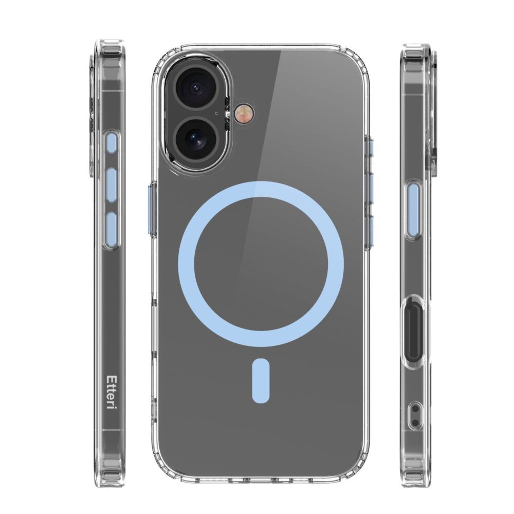 441795_oryg Etteri Color Mag case for iPhone 16 6,1" light blue