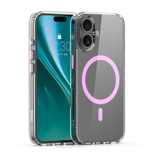 441801_oryg Etteri Color Mag case for iPhone 16 6,1" pink
