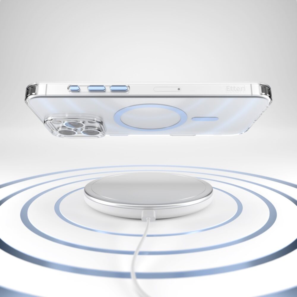 Etteri Color Mag case for iPhone 16 Pro 6,3" light blue