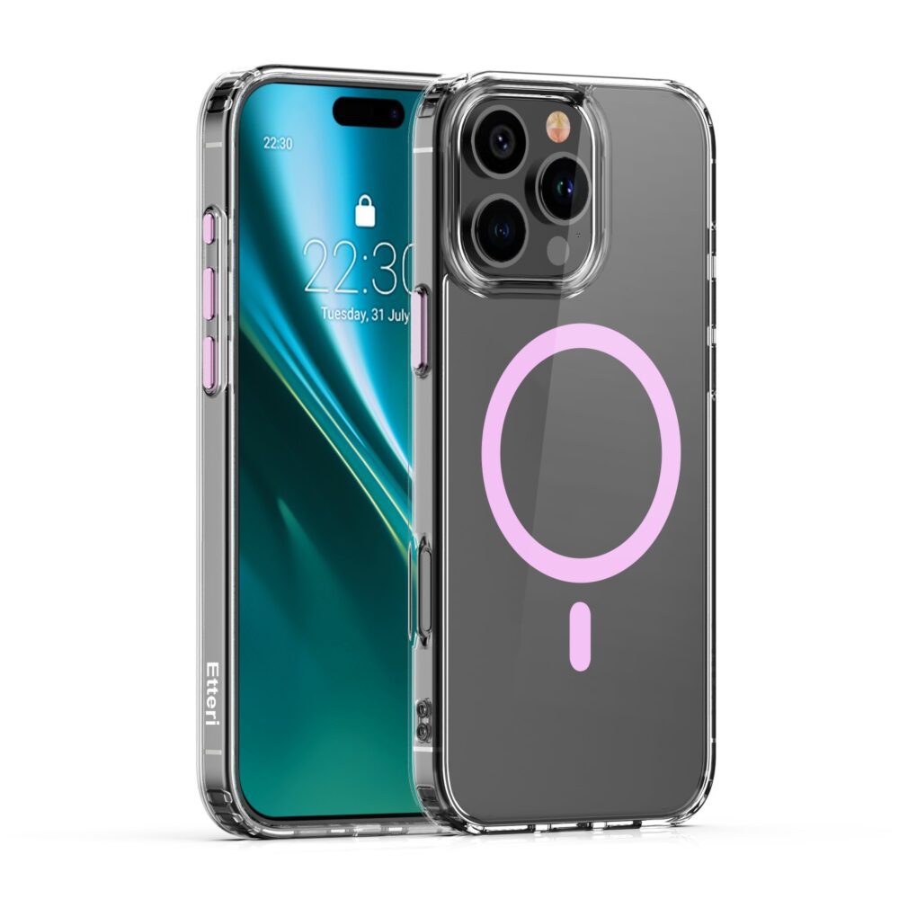 441874_oryg Etteri Color Mag case for iPhone 16 Pro 6,3" pink