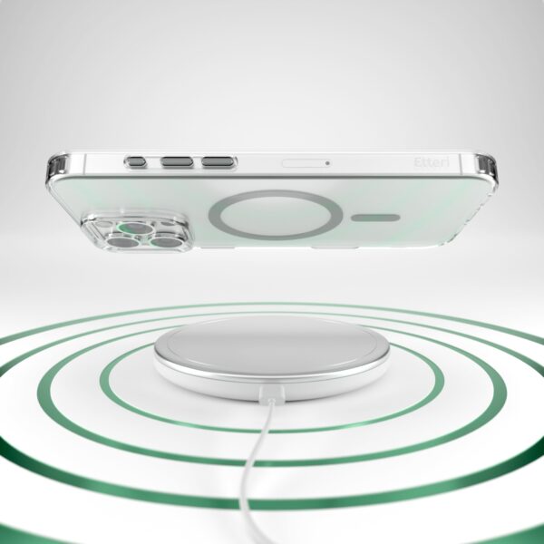 Etteri Color Mag case for iPhone 16 Pro 6,3" grey