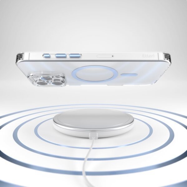 Etteri Color Mag case for iPhone 16 Pro Max 6,9" light blue