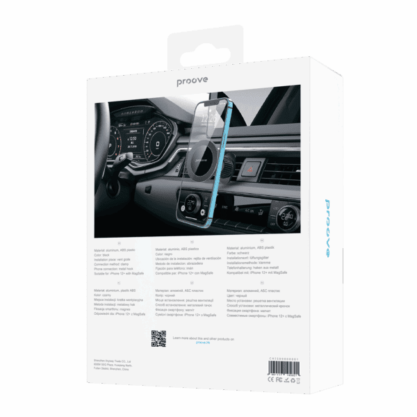 Proove Car Holder IronSide Air Outlet Car Mount black