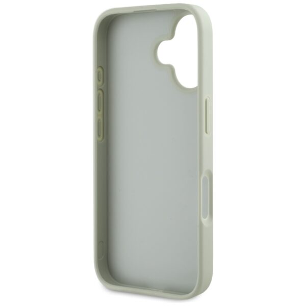 Guess Hardcase PU Grained Big 4G and Classic Logo Case for iPhone 16 6,1" Green