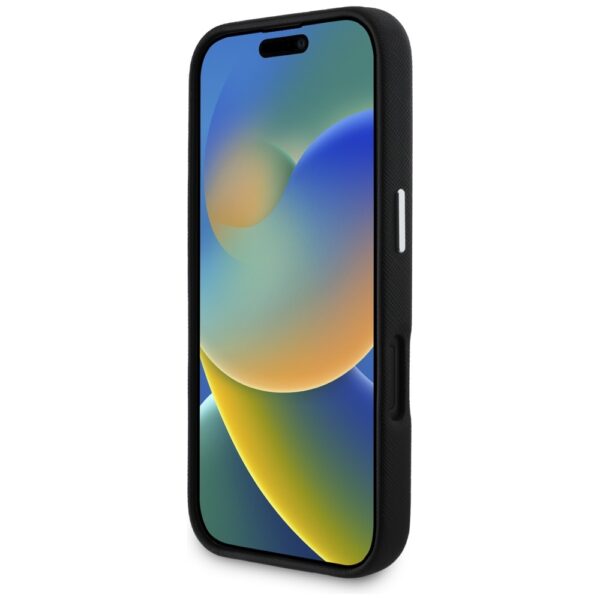 Karl Lagerfeld Hardcase MagSafe FW Saffiano Metal Logo case for iPhone 16 6,1" Black