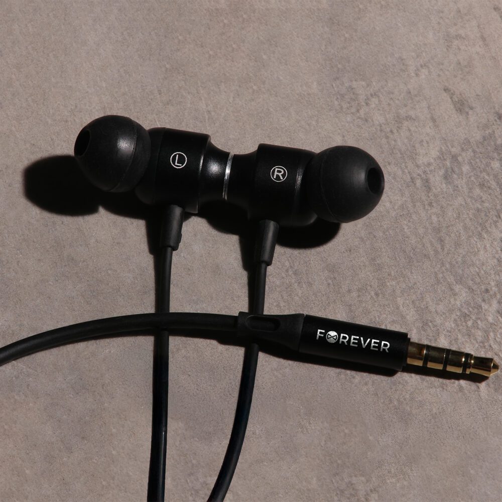 442348_oryg Forever wired earphones EP-01 jack 3,5mm black