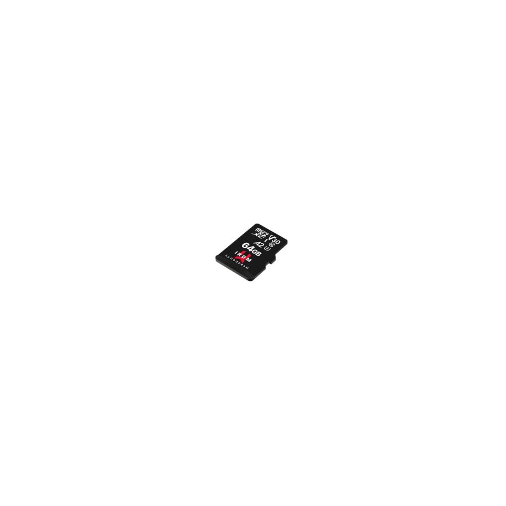 GoodRam memory card IRDM 64GB microSD UHS-I U3 V30 with adapter