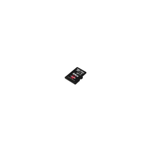 GoodRam memory card IRDM 64GB microSD UHS-I U3 V30 with adapter