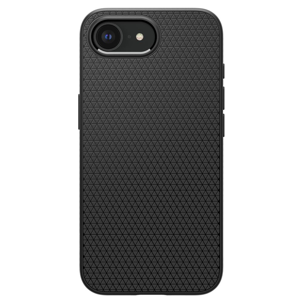 Spigen Liquid Air case for iPhone 16E Matte Black