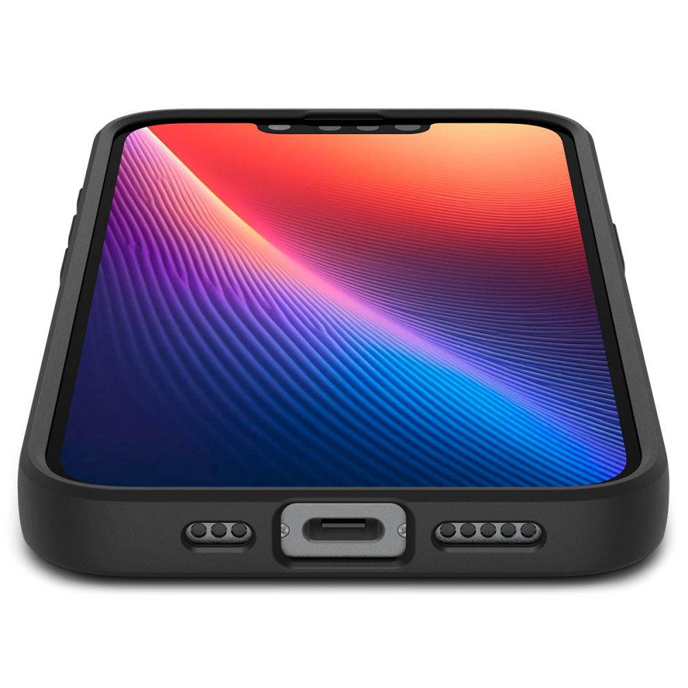 Spigen Liquid Air case for iPhone 16E Matte Black