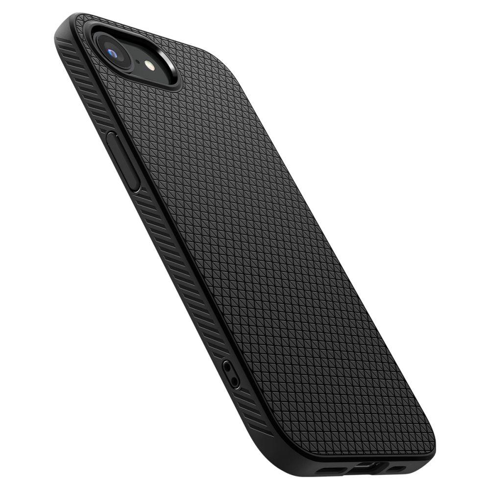Spigen Liquid Air case for iPhone 16E Matte Black