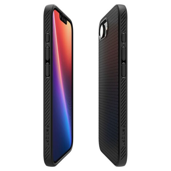 Spigen Liquid Air case for iPhone 16E Matte Black
