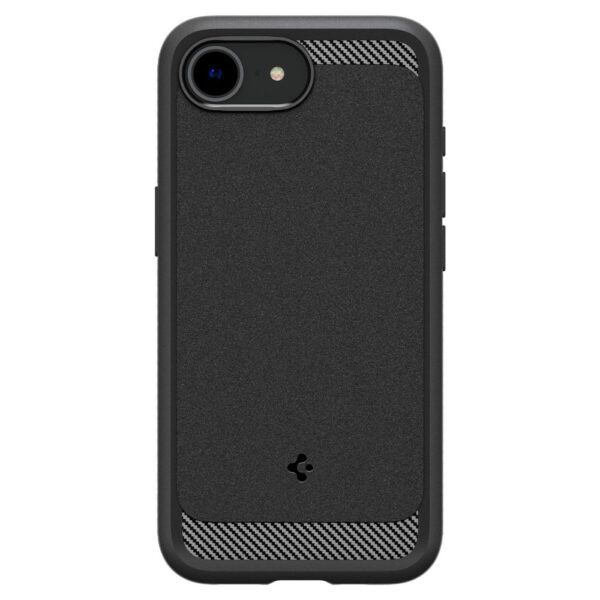 Spigen Rugged Armor Mag MagSafe case for iPhone 16E Matte Black