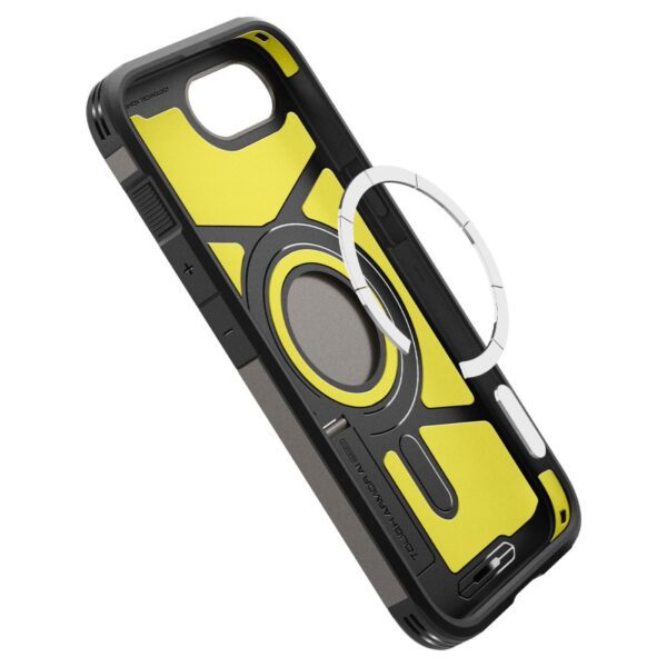 443747_oryg Spigen Tough Armor Mag MagSafe case for iPhone 16E Gunmetal
