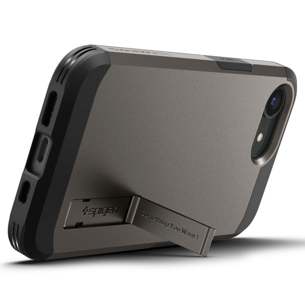 443751_oryg Spigen Tough Armor Mag MagSafe case for iPhone 16E Gunmetal