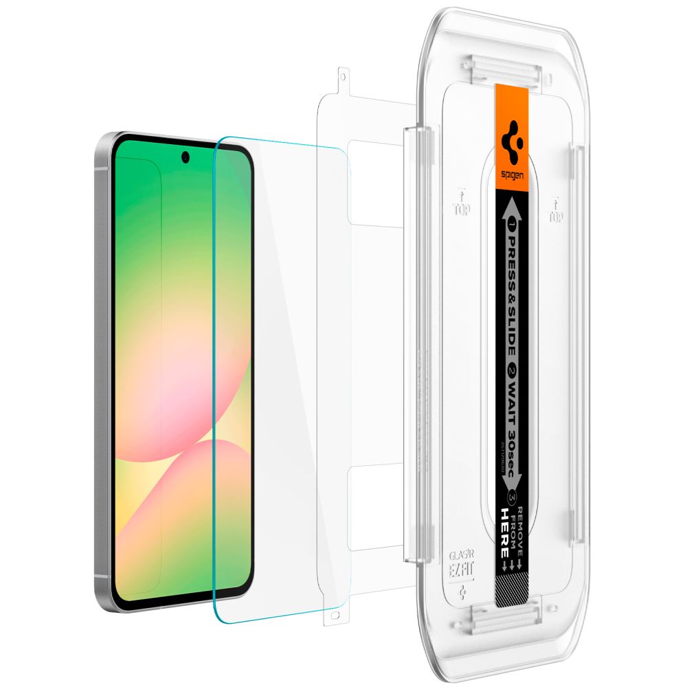 443878_oryg Spigen Glas.tR "EZ Fit" 2-Pack Tempered Glass for Samsung Galaxy A56 5G / S24 FE Transparent