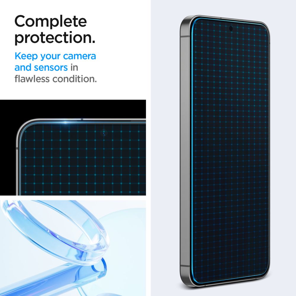 443882_oryg Spigen Glas.tR "EZ Fit" 2-Pack Tempered Glass for Samsung Galaxy A56 5G / S24 FE Transparent