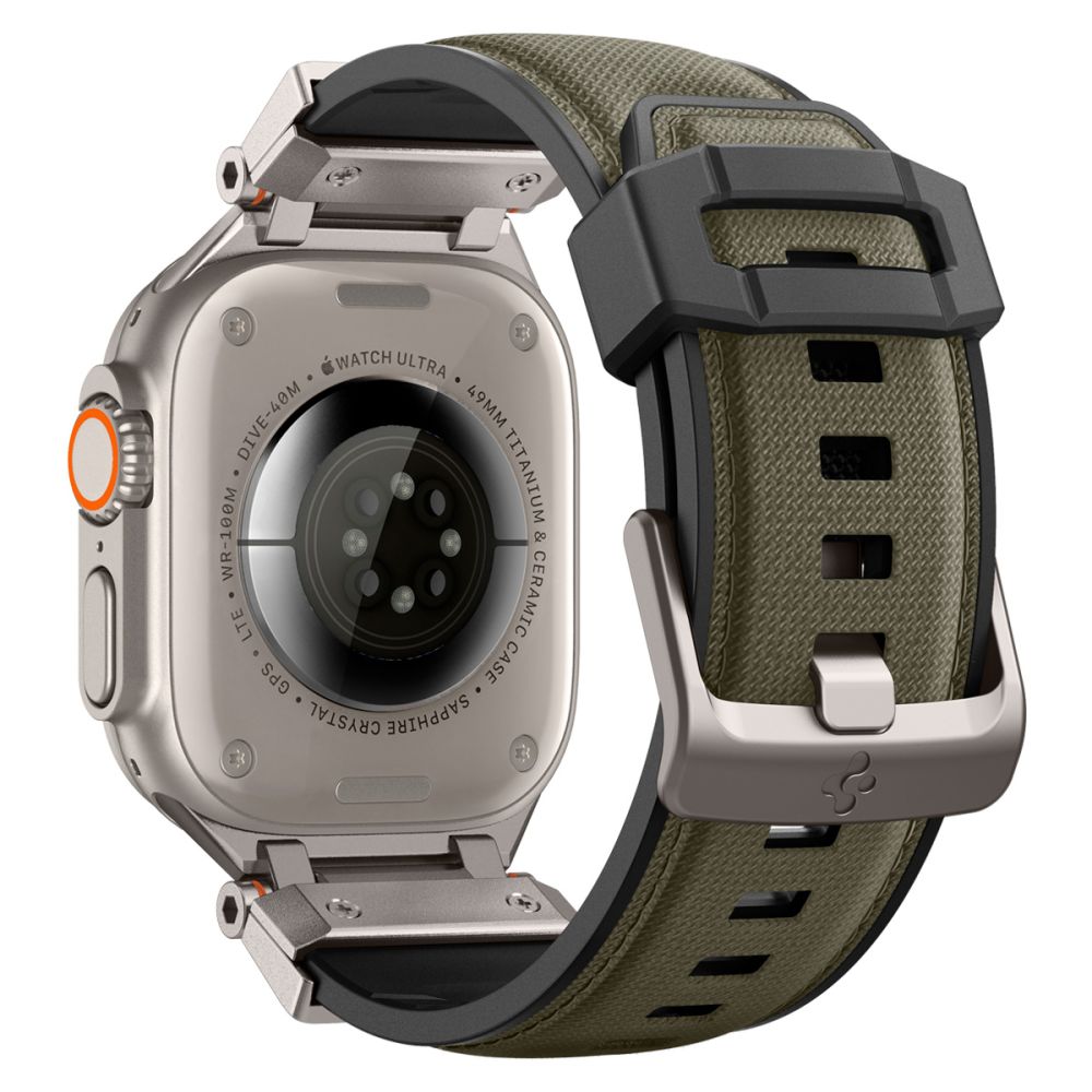444066_oryg Spigen DuraPro Armor for Apple Watch 6 / 7 / 8 / 9 / 10 / SE / Ultra 1 / 2 (44 / 45 / 46 / 49mm) Military Green