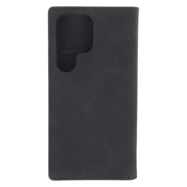 Smart Suede case for Samsung Galaxy S25 Ultra black