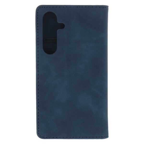 Smart Suede case for Samsung Galaxy S25 navy blue