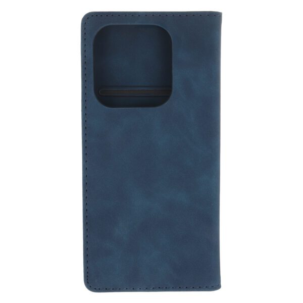 Smart Suede case for Xiaomi Redmi Note 14 5G (Global) navy blue