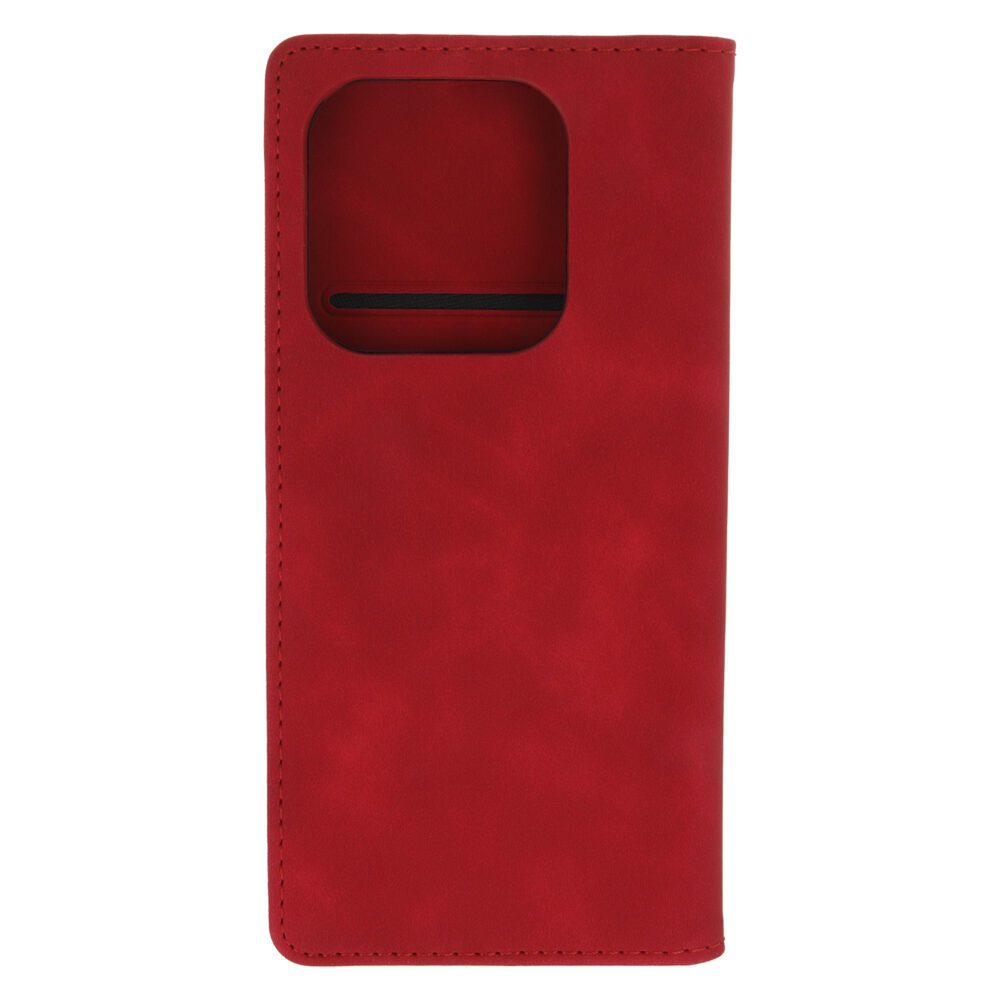 444413_oryg Smart Suede case for Xiaomi Redmi Note 14 5G (Global) red