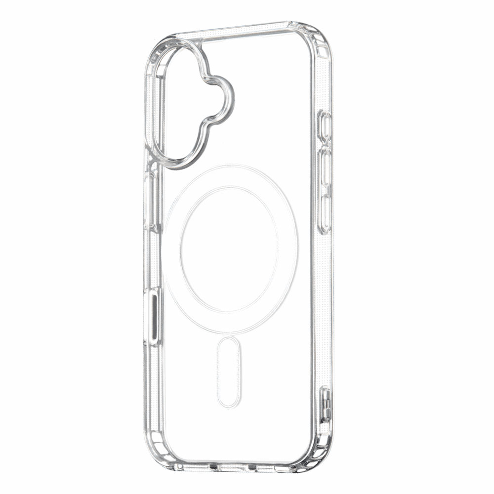 444424_oryg Anti Shock 1,5 mm Mag case for iPhone 16 6,1" transparent big hole + button