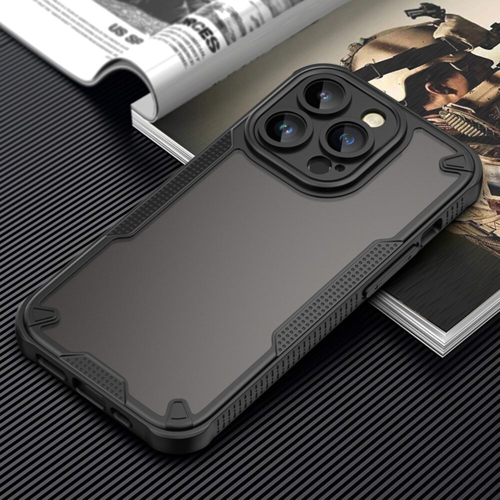 444691_oryg Defender Matt case for iPhone 17 Pro Max 6,9" black