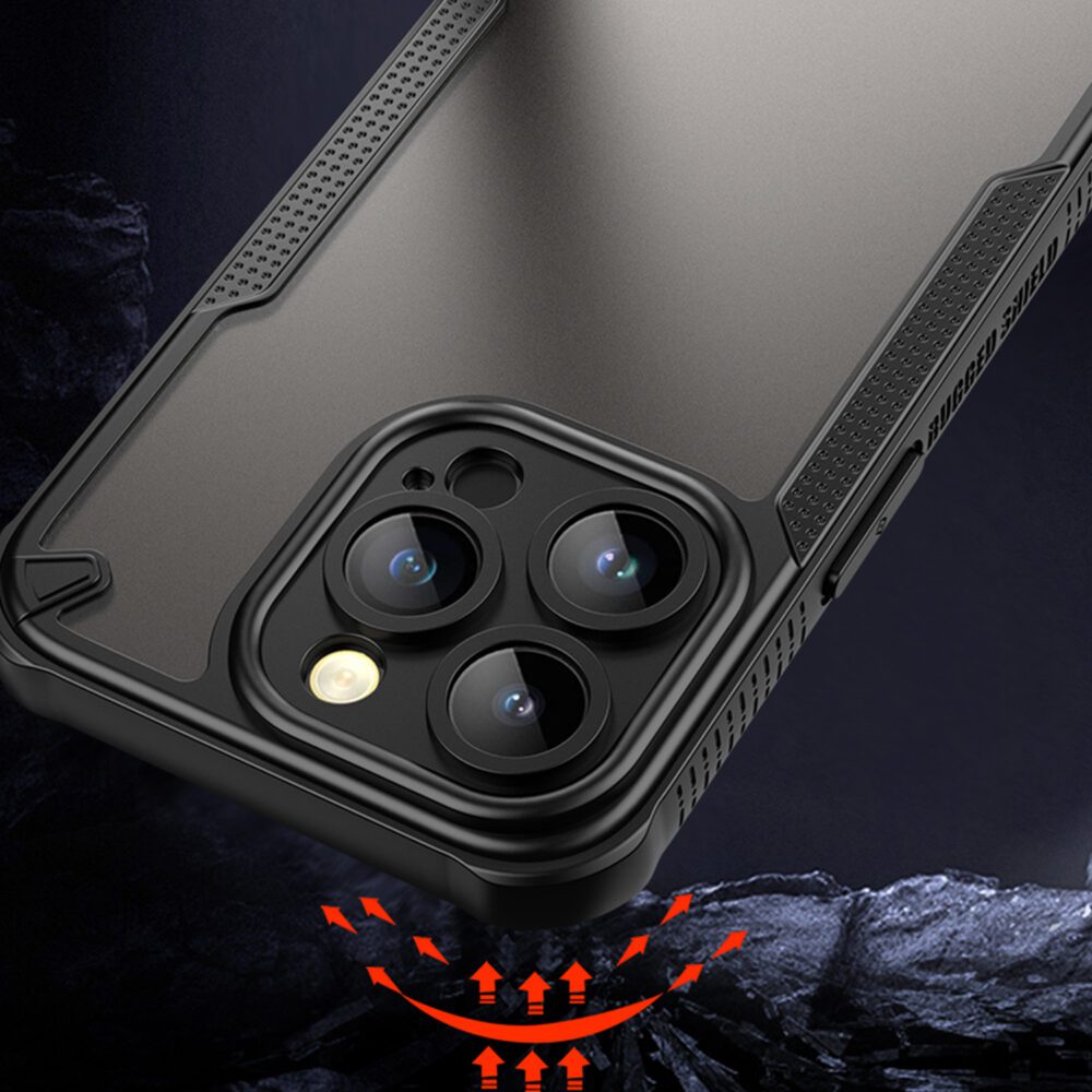 444692_oryg Defender Matt case for iPhone 17 Pro Max 6,9" black