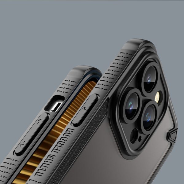 Defender Matt case for iPhone 17 Pro 6,3" black