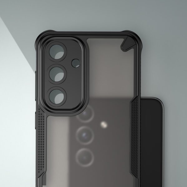 Defender Matt case for Samsung Galaxy S25 FE black