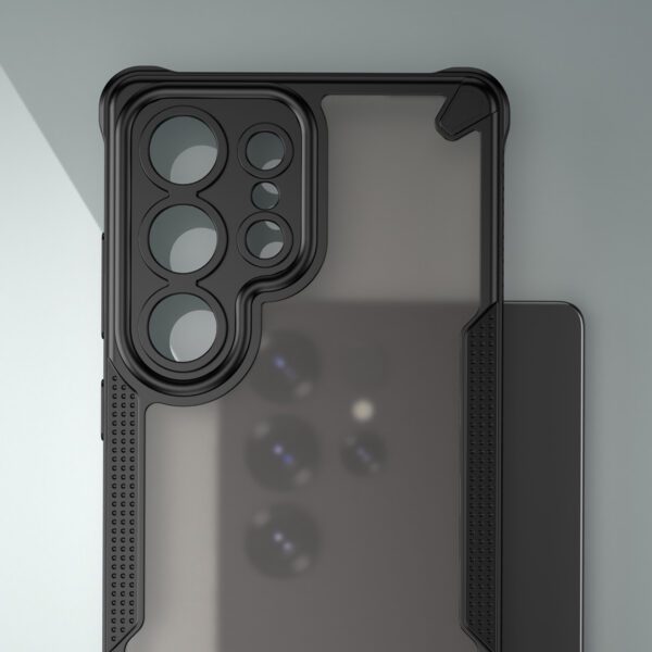 Defender Matt case for Samsung Galaxy S25 Ultra black