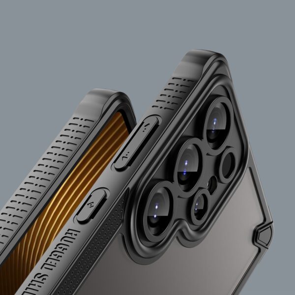 Defender Matt case for Samsung Galaxy S25 Ultra black