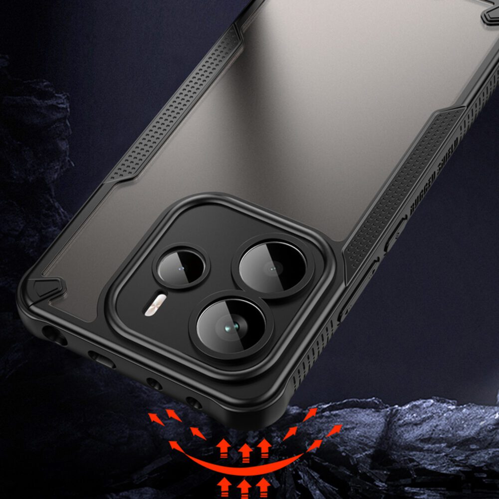 444777_oryg Defender Matt case for Xiaomi Note 14 5G (Global) black