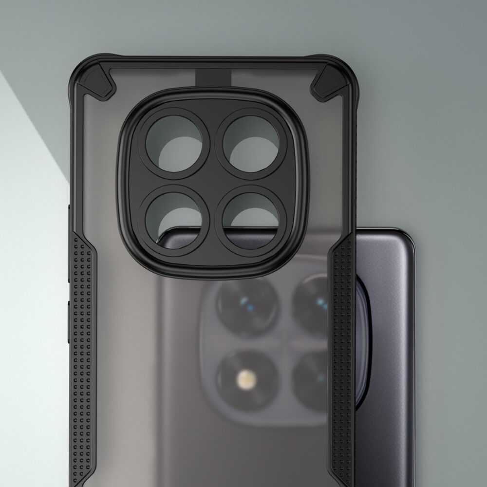 444783_oryg Defender Matt case for Xiaomi Redmi Note 14 Pro 5G (Global) black