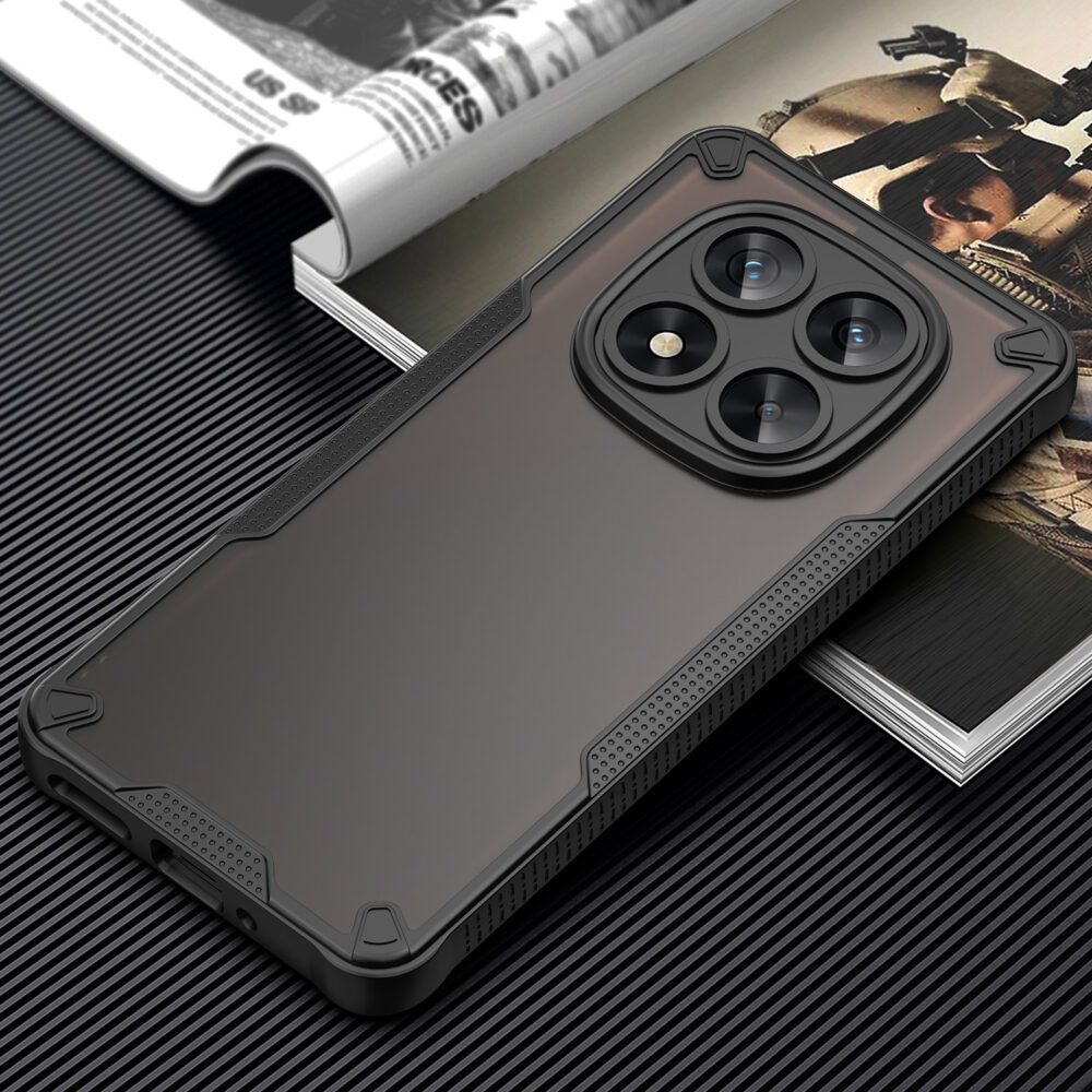 444785_oryg Defender Matt case for Xiaomi Redmi Note 14 Pro 5G (Global) black