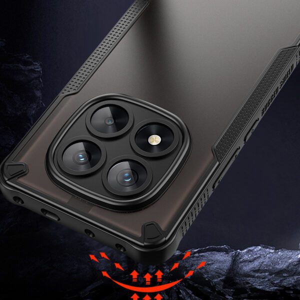 444786_oryg Defender Matt case for Xiaomi Redmi Note 14 Pro 5G (Global) black