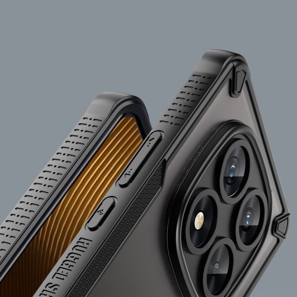 Defender Matt case for Xiaomi Redmi Note 14 Pro 5G (Global) black