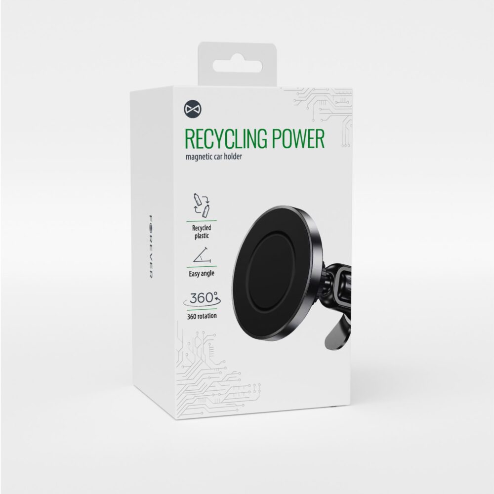 444848_oryg Forever recycling magnetic car air vent holder RUS34-MG-K