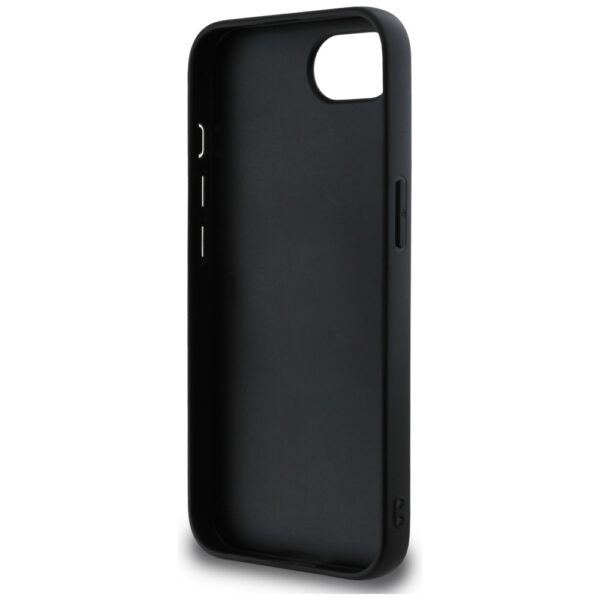 Guess HC PU Grained Big 4G and Classic Logo case for iPhone 16e Black