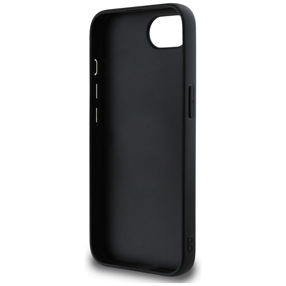 444969_oryg Guess HC PU Grained Big 4G and Classic Logo case for iPhone 16e Black