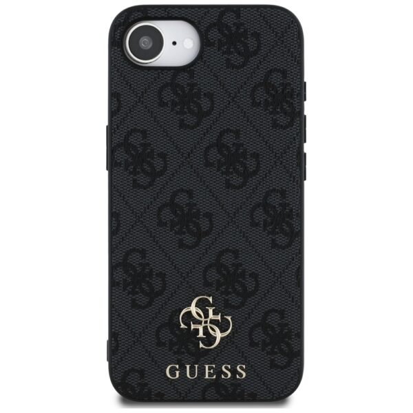 444973_oryg Guess HC MagSafe PU 4G Small 4G and Classic case for iPhone 16e Black