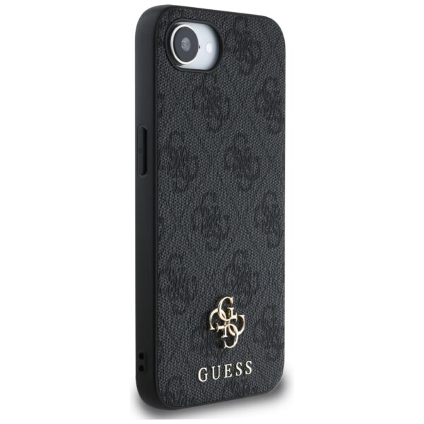 444974_oryg Guess HC MagSafe PU 4G Small 4G and Classic case for iPhone 16e Black