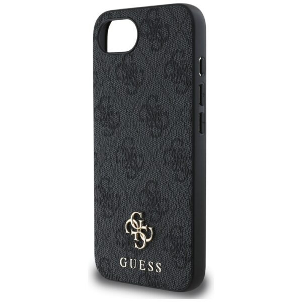 444976_oryg Guess HC MagSafe PU 4G Small 4G and Classic case for iPhone 16e Black