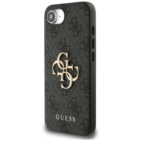 445090_oryg Guess HC 4G PU Big Logo Case for iPhone 16e Black