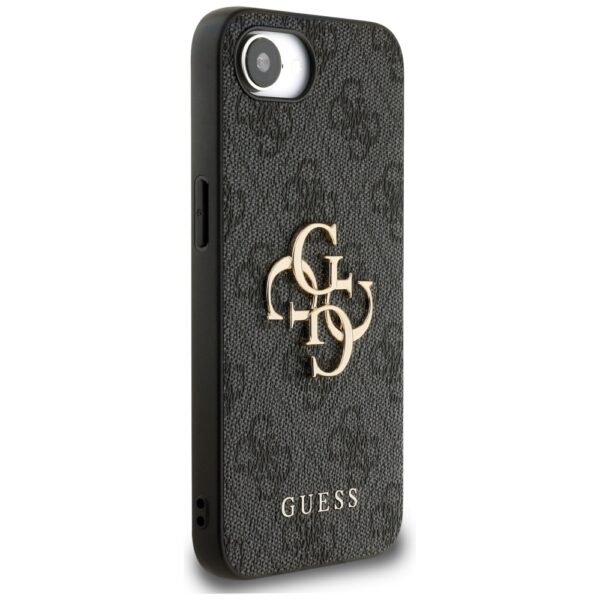 445092_oryg Guess HC 4G PU Big Logo Case for iPhone 16e Black